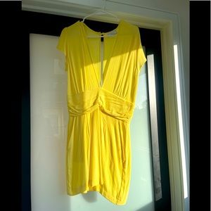 Flynn Skye yellow mini dress